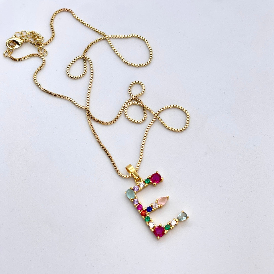 Letter Stones Necklace