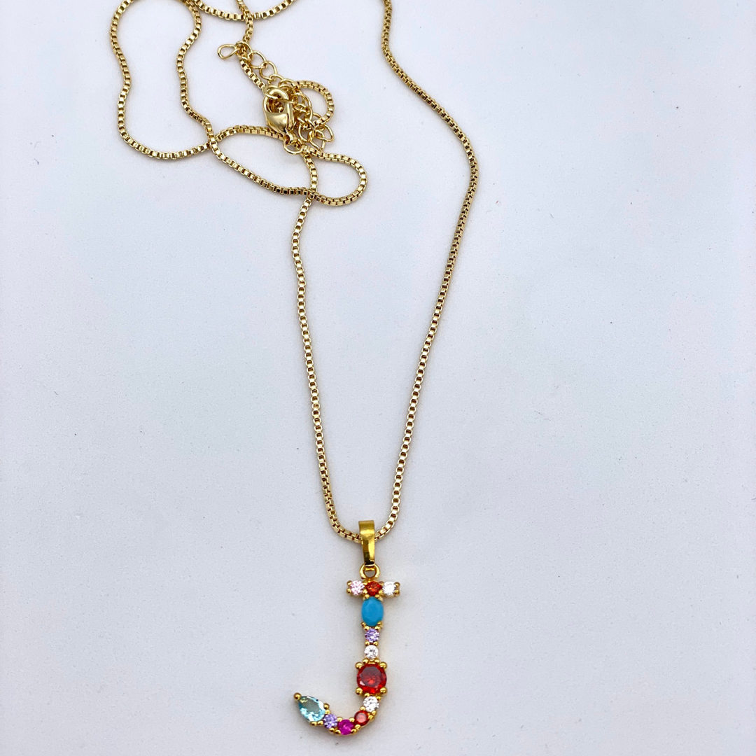 Letter Stones Necklace