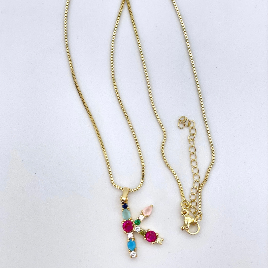 Letter Stones Necklace
